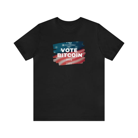 Vote - Responsibility Short Sleeve T-Shirt