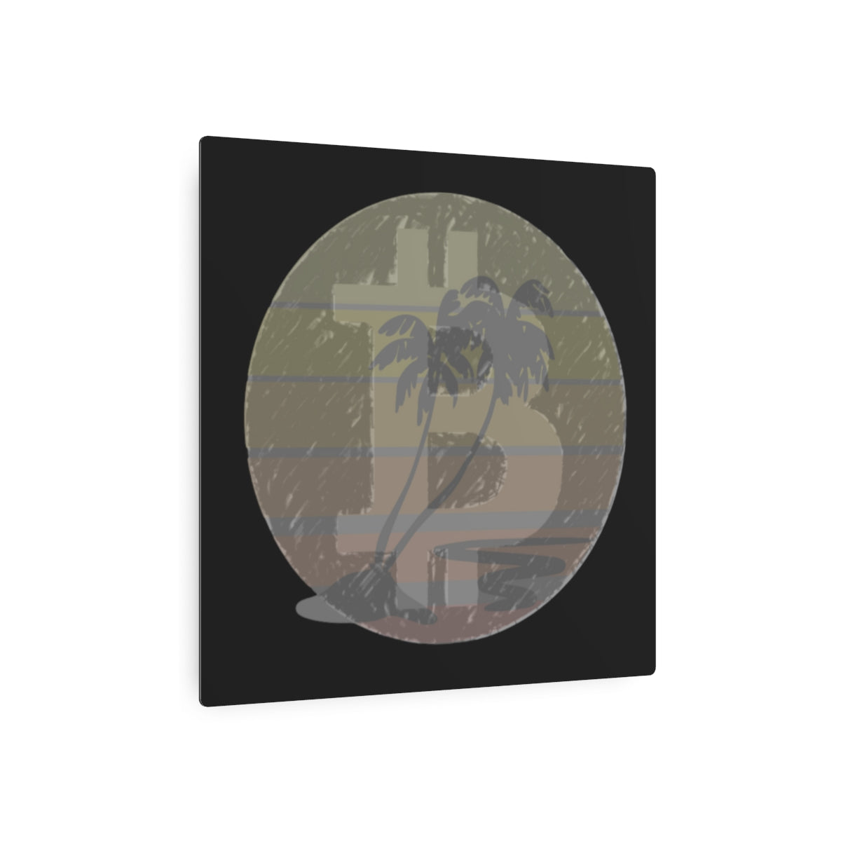 bTCsUN Three Metal Art Sign
