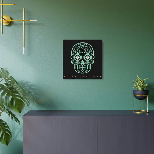 Copy of Día de los Muertos Metal Art Sign, Diez