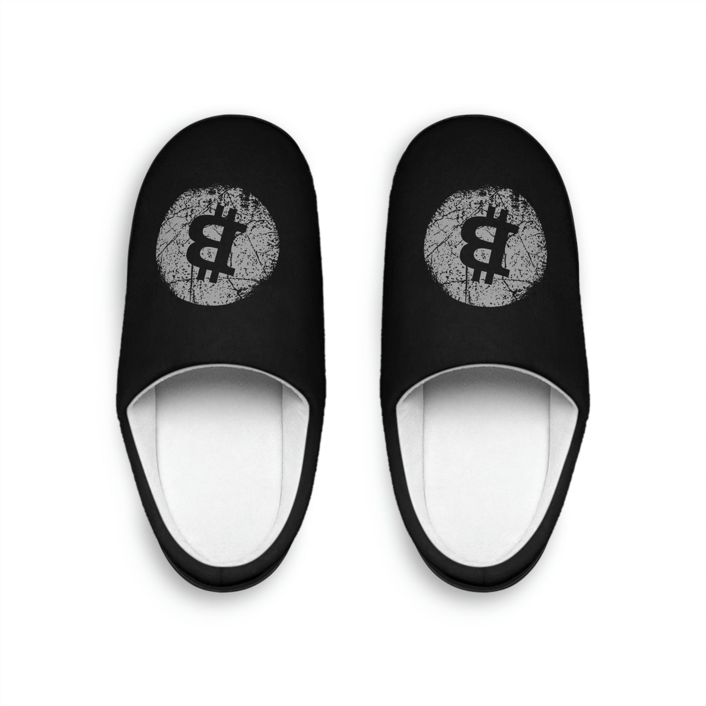Bitcoin Men's Indoor Slippers, BTC7