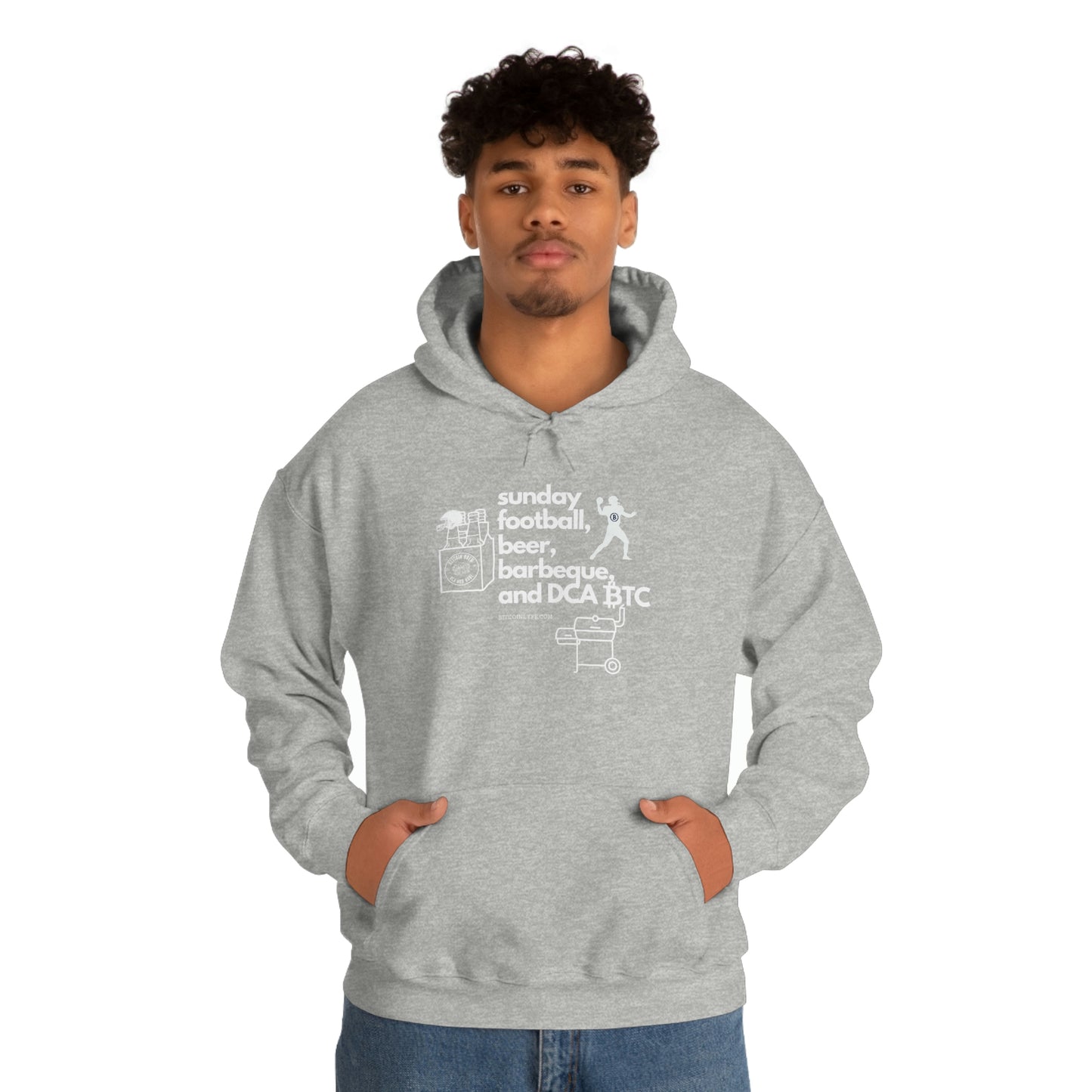 BBQ and DCA BTC Hooded Sweatshirt