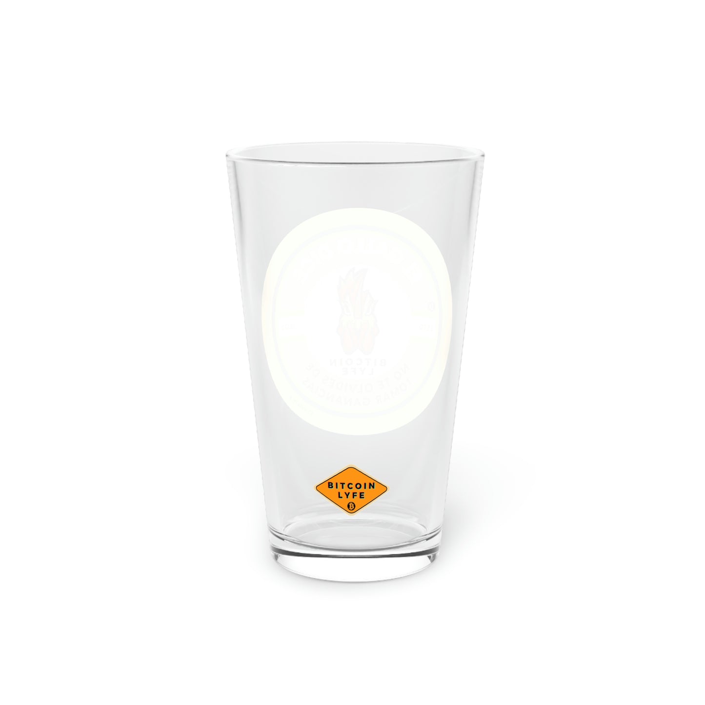 El Gallo PSA Pint Glass, Olvides
