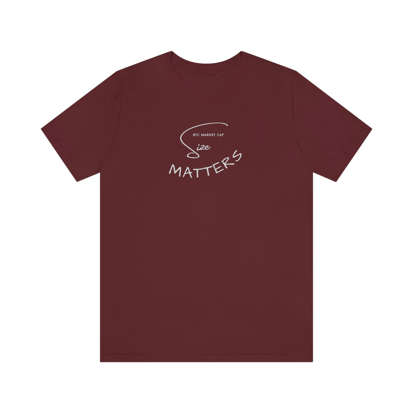 Bitcoin LYFE Size Matters T-Shirt