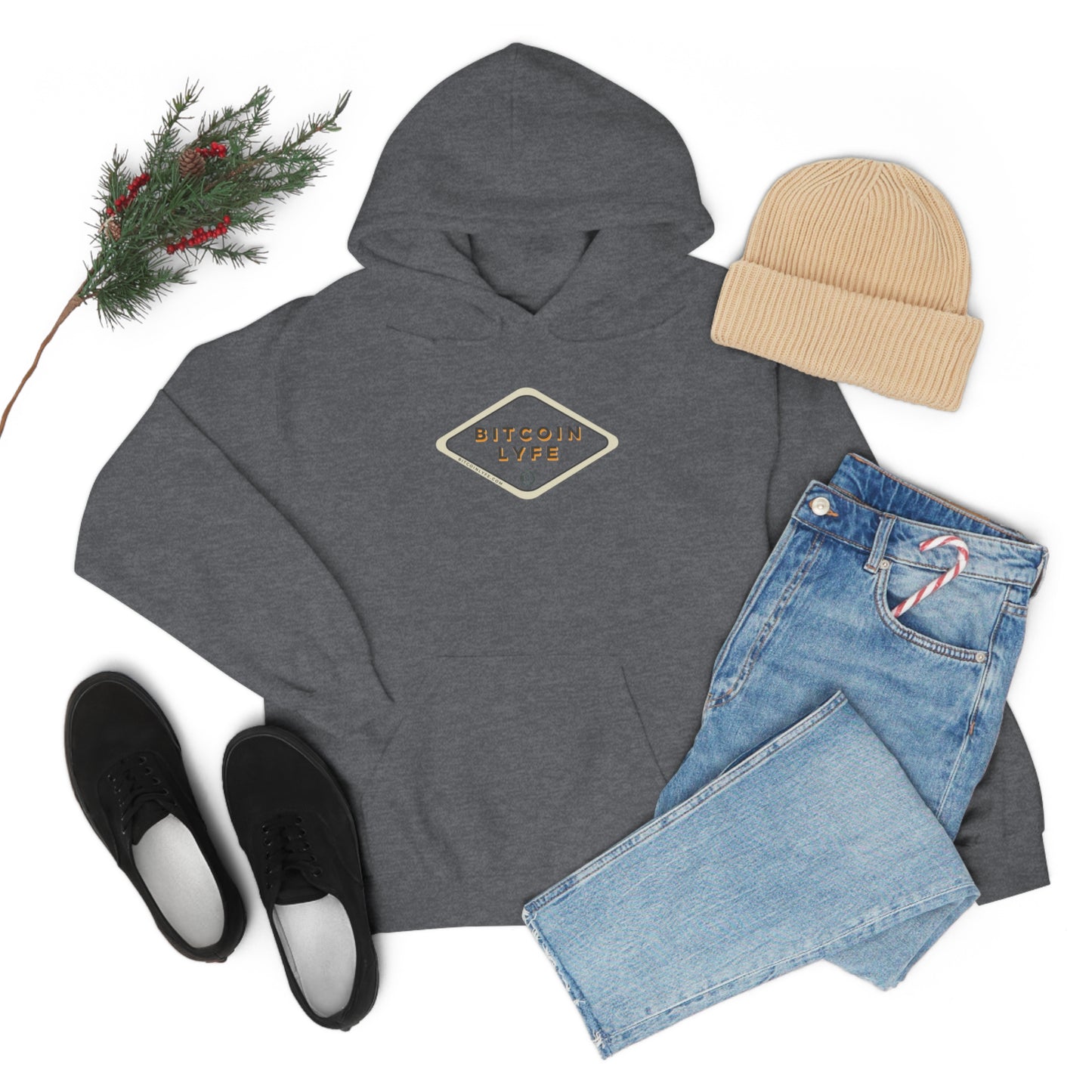 Bitcoin LYFE (Transparent) Hoodie