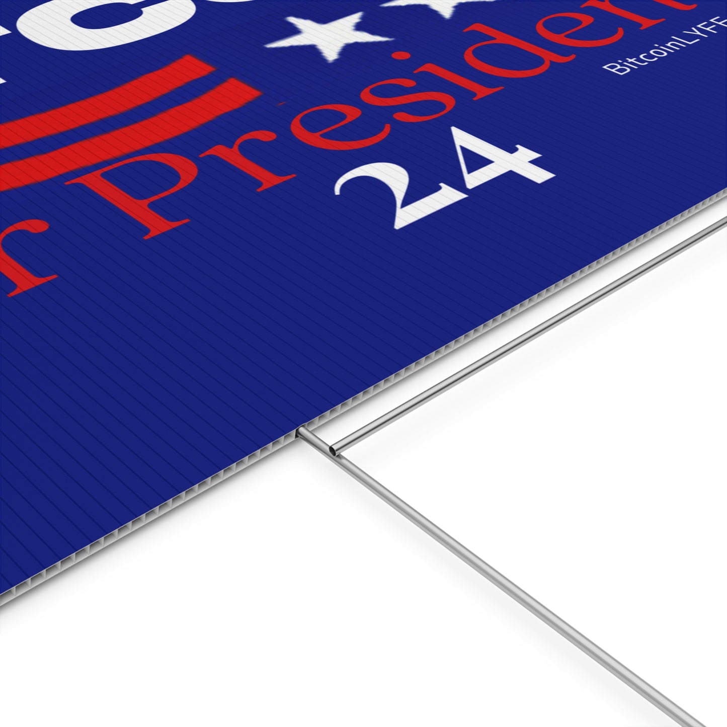 Vote - Bitbush Plastic Yard Sign