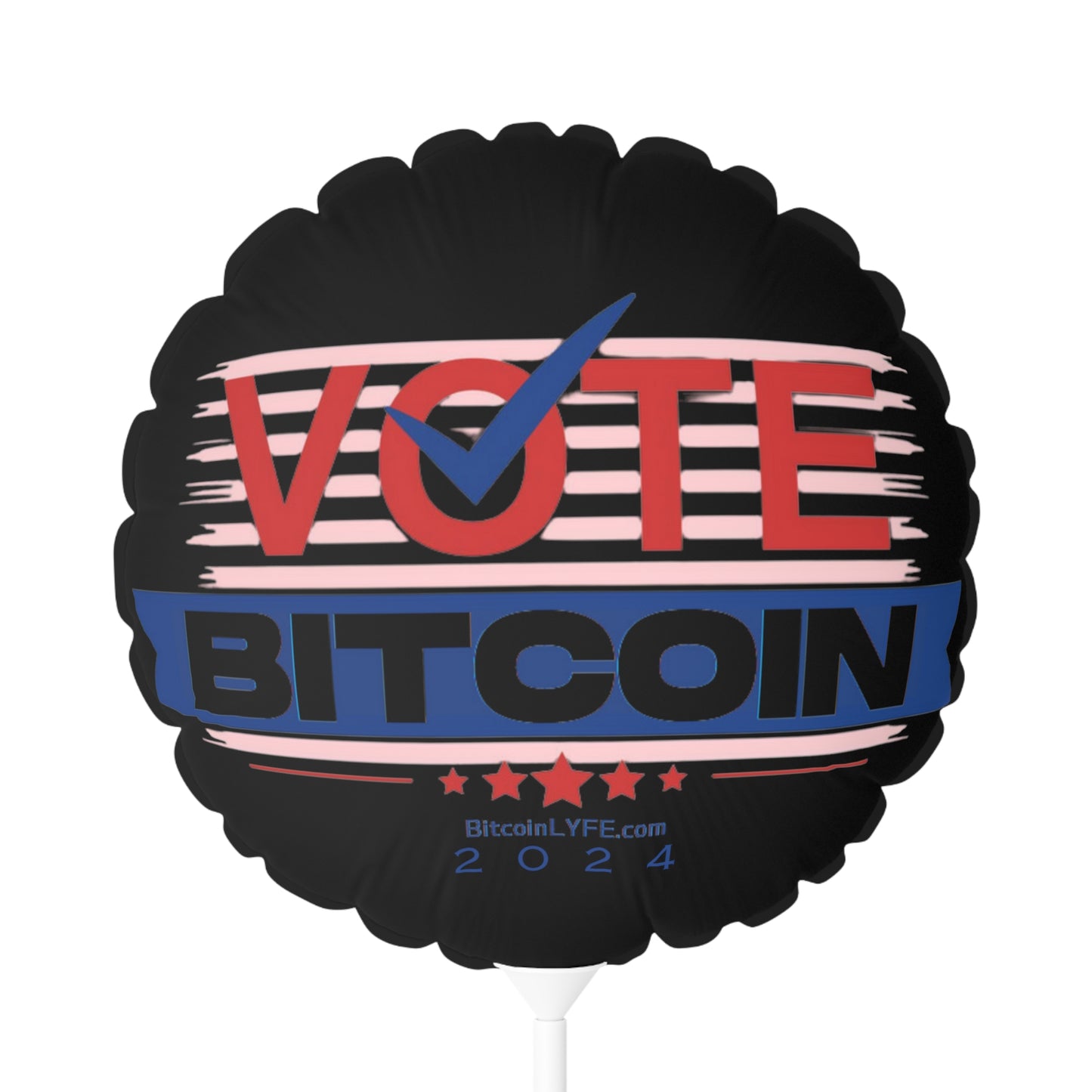 Vote Bitcoin Balloon, 11"