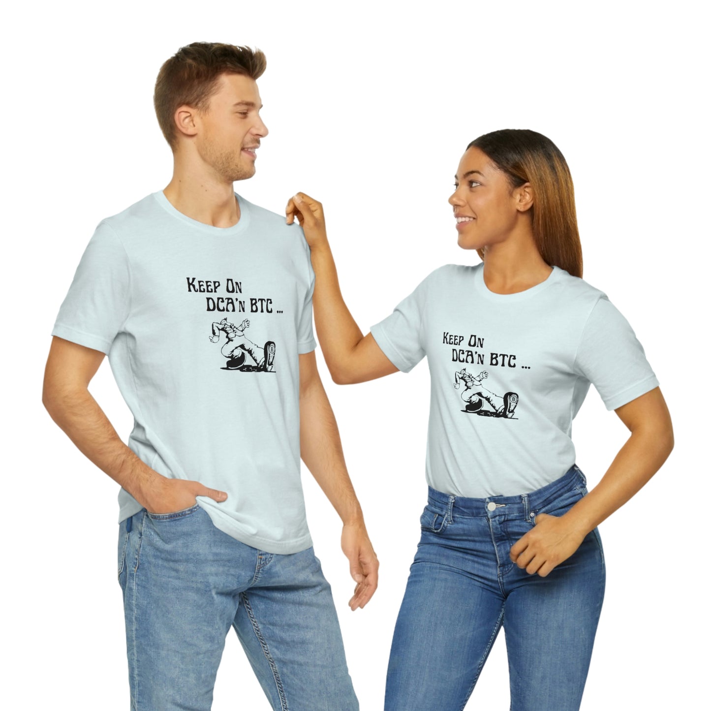 Keep On DCA'n BTC T-Shirt, Light