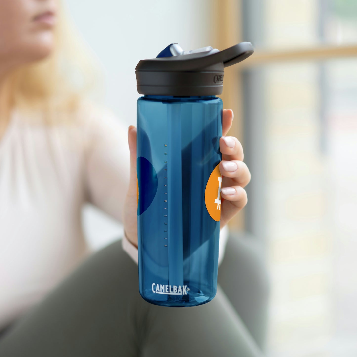 Bitcoin CamelBak Eddy® BTC2 Water Bottle, 20oz\25oz
