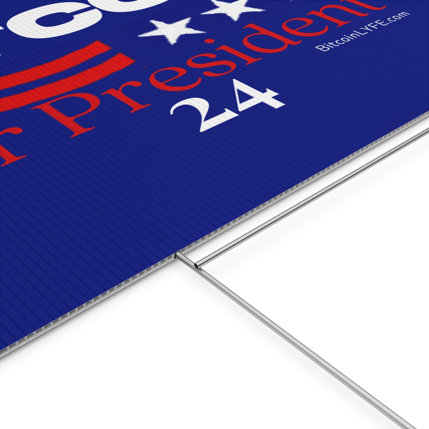 Vote - Bitbush Plastic Yard Sign