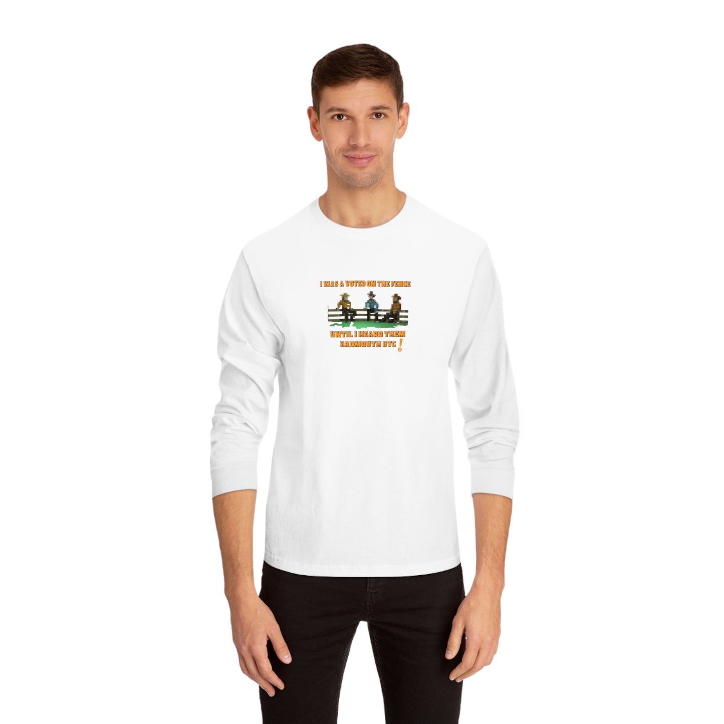 Vote - No Fence Long Sleeve T-Shirt