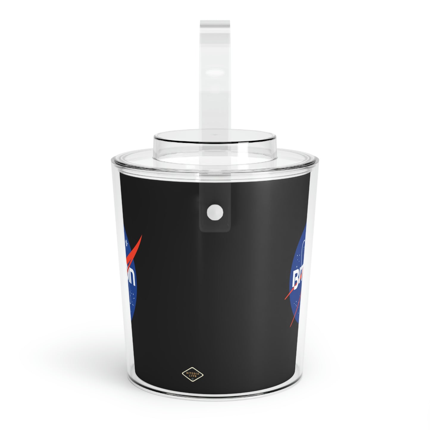 B in Space1 Ice Bucket with Tongs