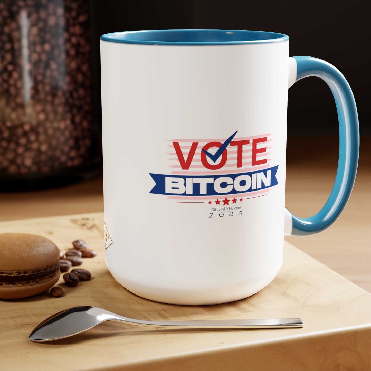 Vote Bitcoin Mug
