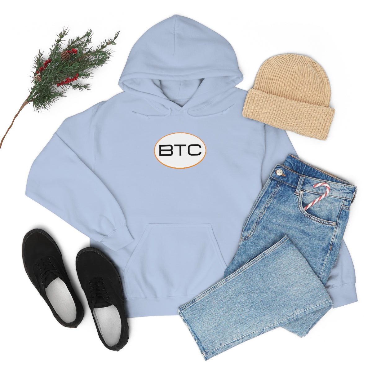 Bitcoin Oval #1 Hoodie