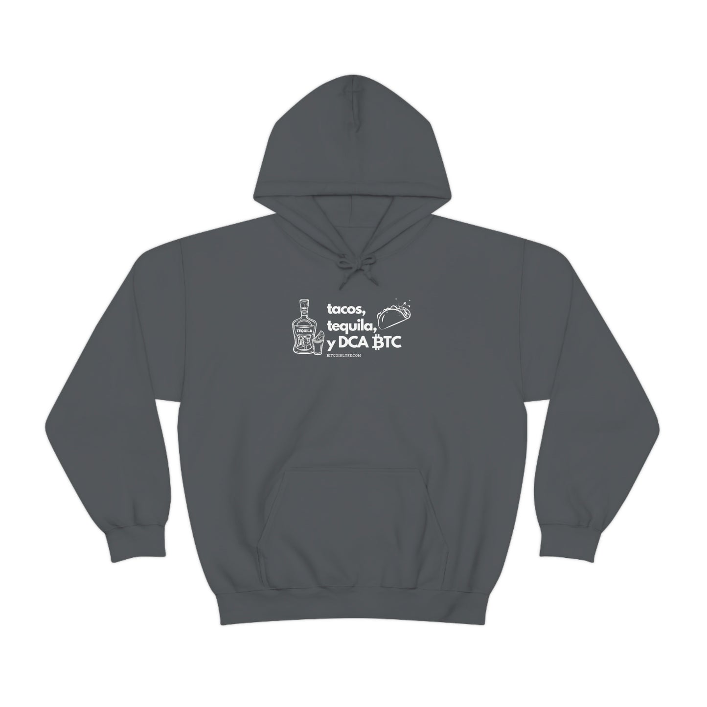 Tacos, Tequila, and DCA BTC Hooded Sweatshirt