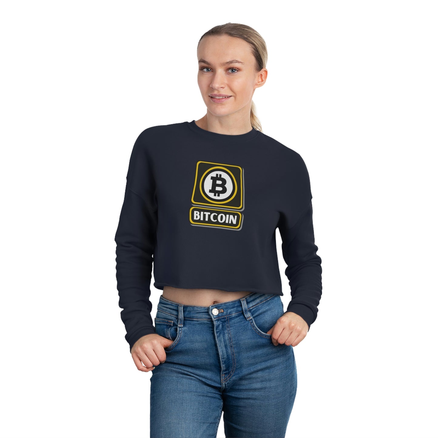 B All You Can B Women's Cropped Sweatshirt