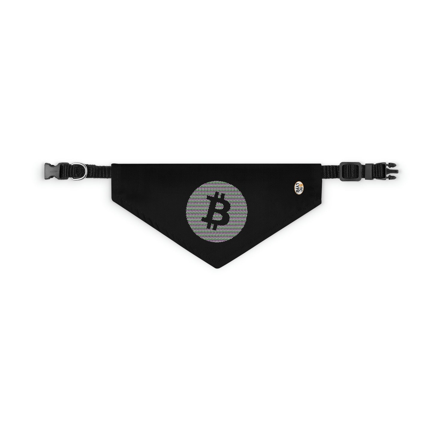 Bitcoin Pet Bandana Collar, BTC6