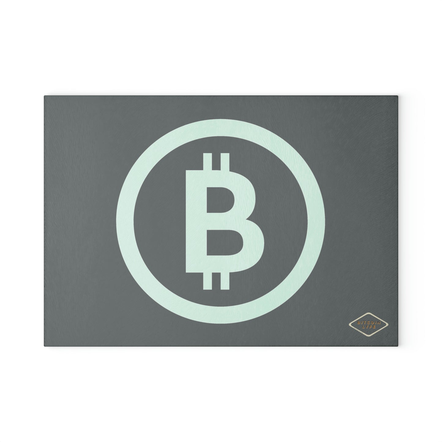Bitcoin Glass Cutting Board, BTC4