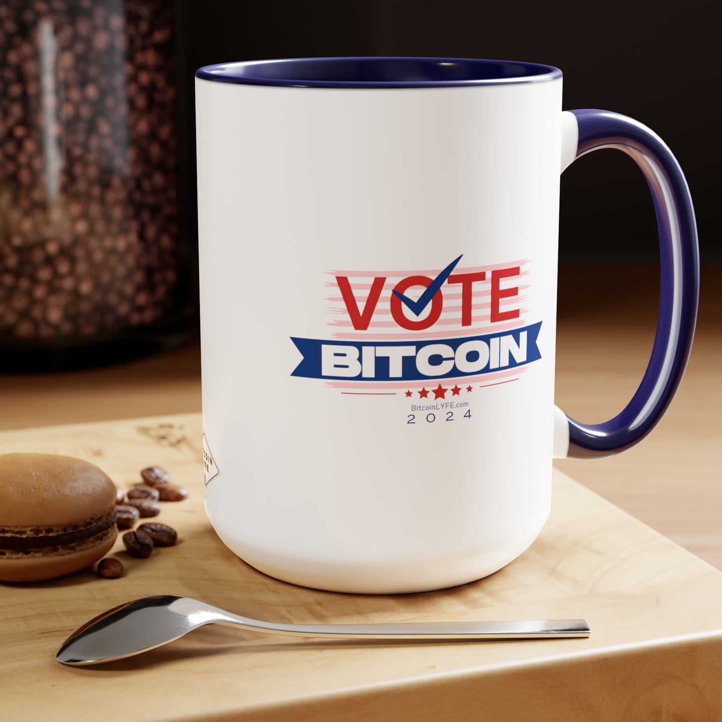 Vote Bitcoin Mug