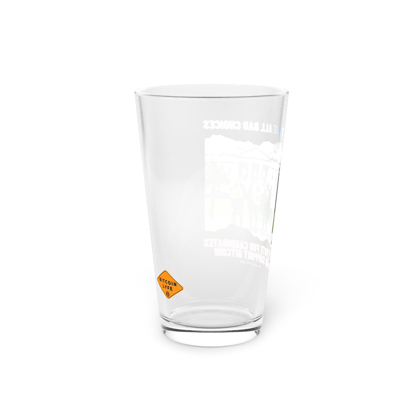 Vote - Choices Pint Glass