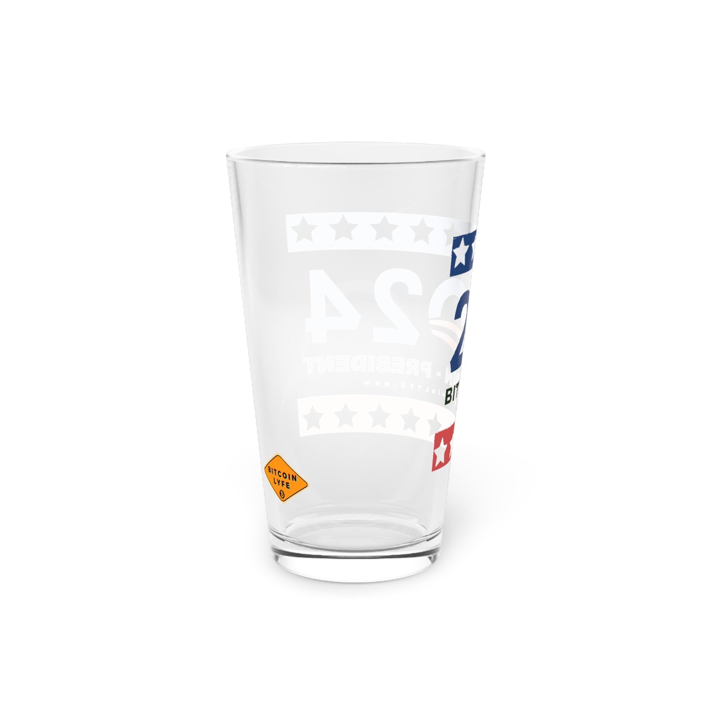 Vote - Biten Pint Glass