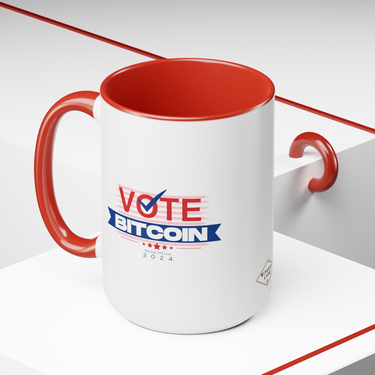 Vote Bitcoin Mug