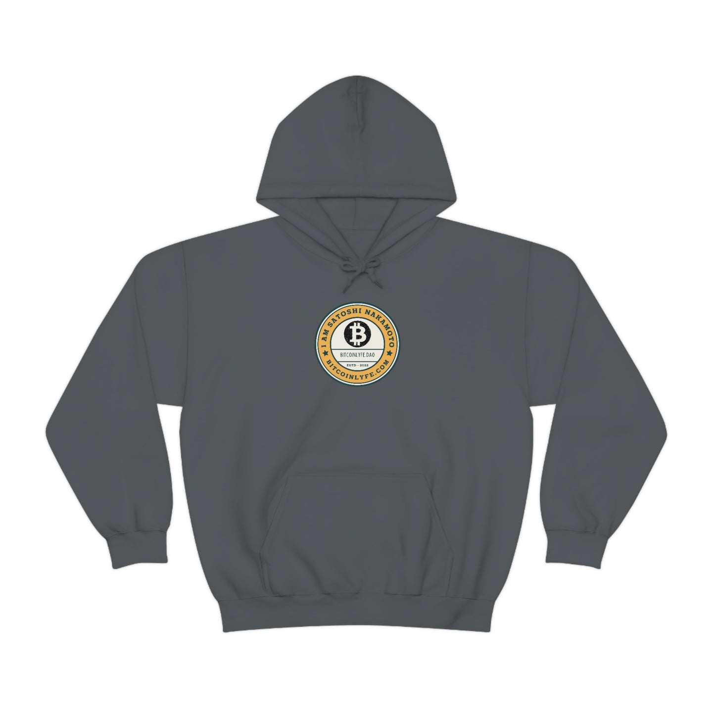 I am Satoshi Hooded Sweatshirt - Six