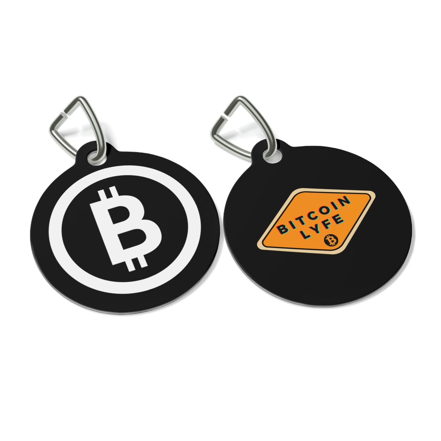 Bitcoin Pet Tag, BTC4