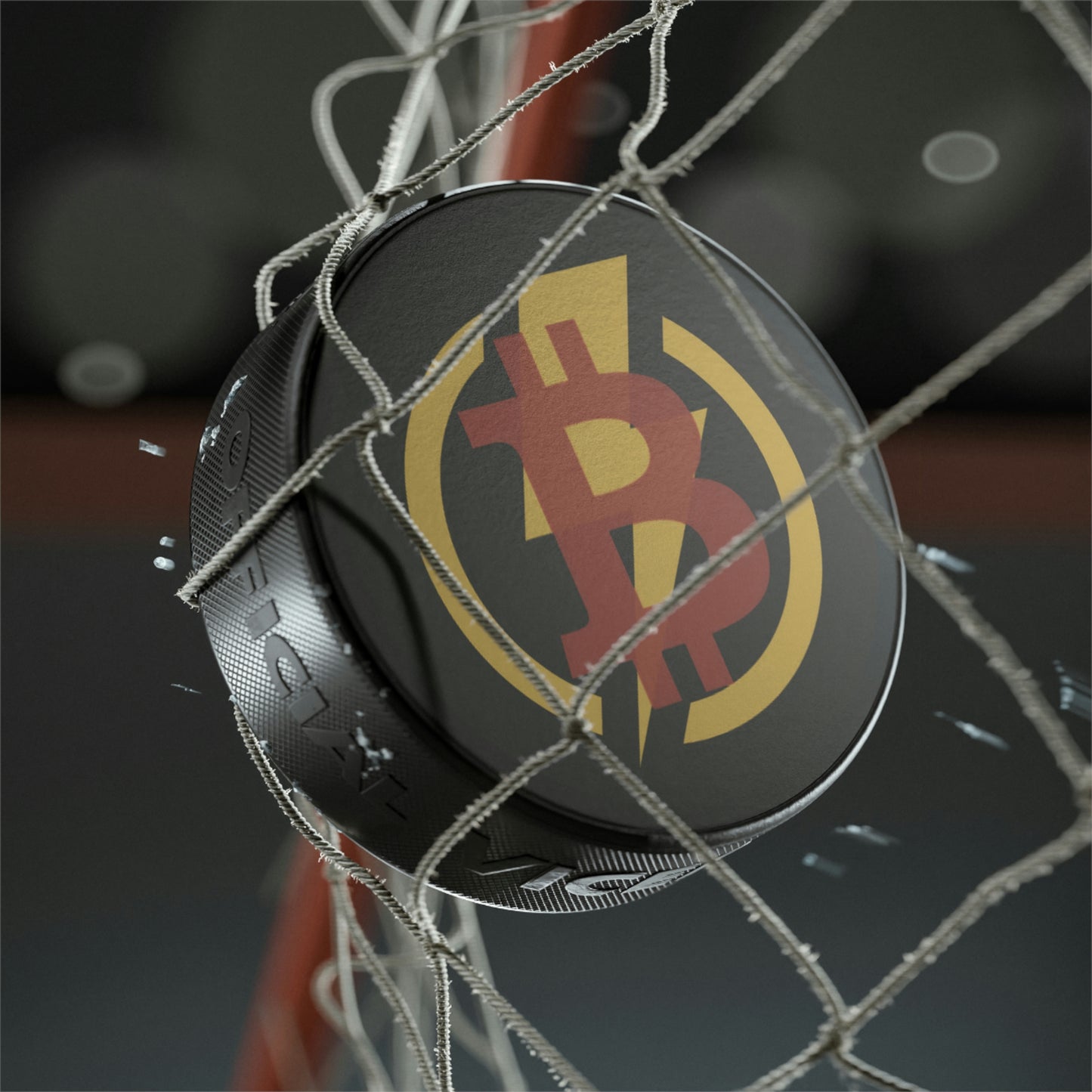 B-Bolt Hockey Puck