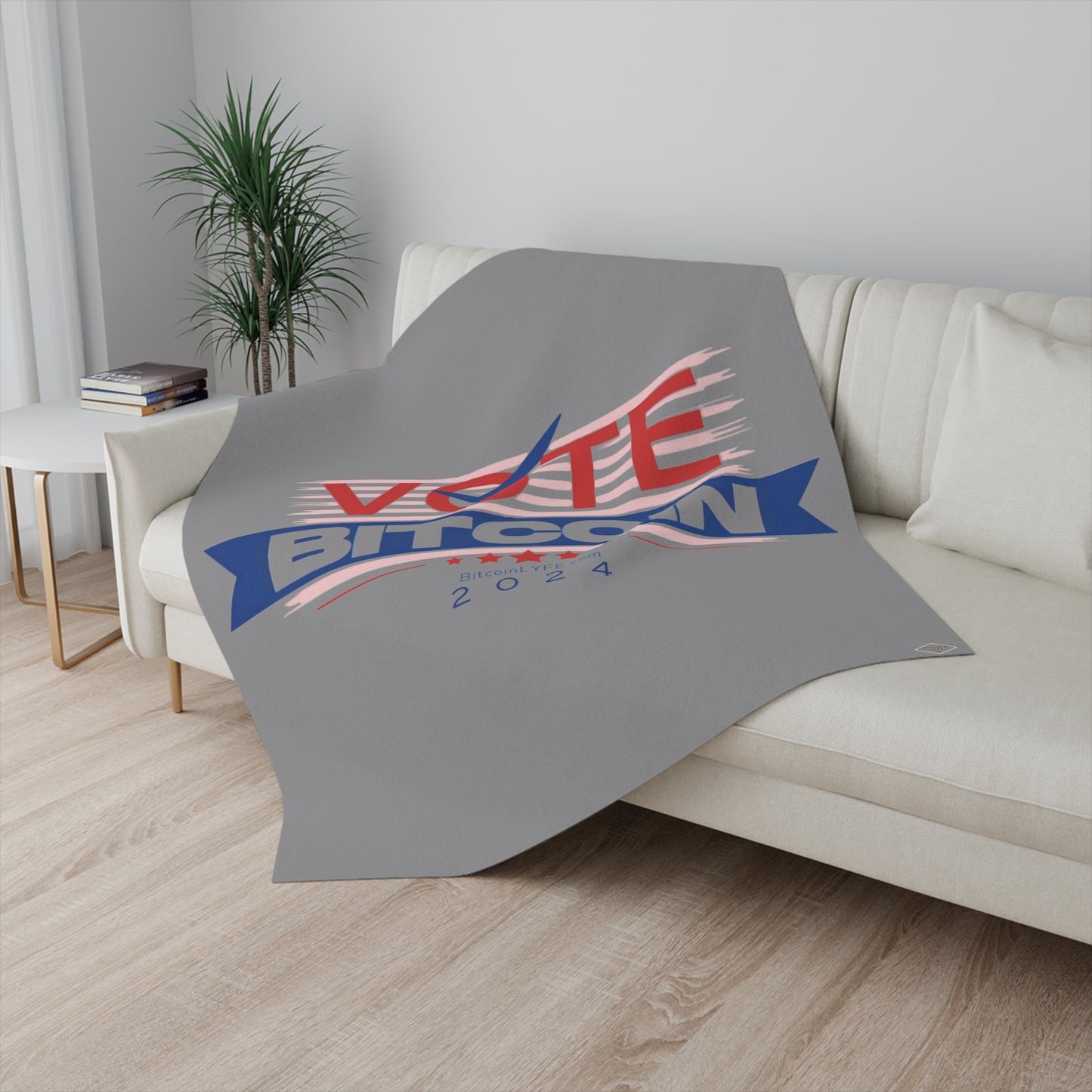 Vote Bitcoin Sherpa Blanket