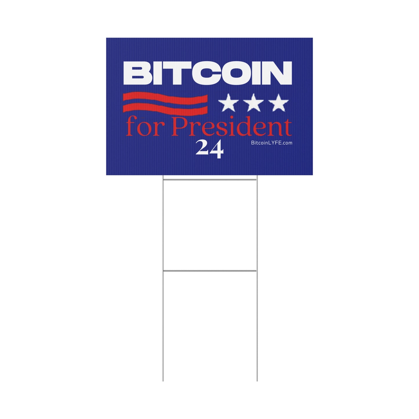 Vote - Bitbush Plastic Yard Sign