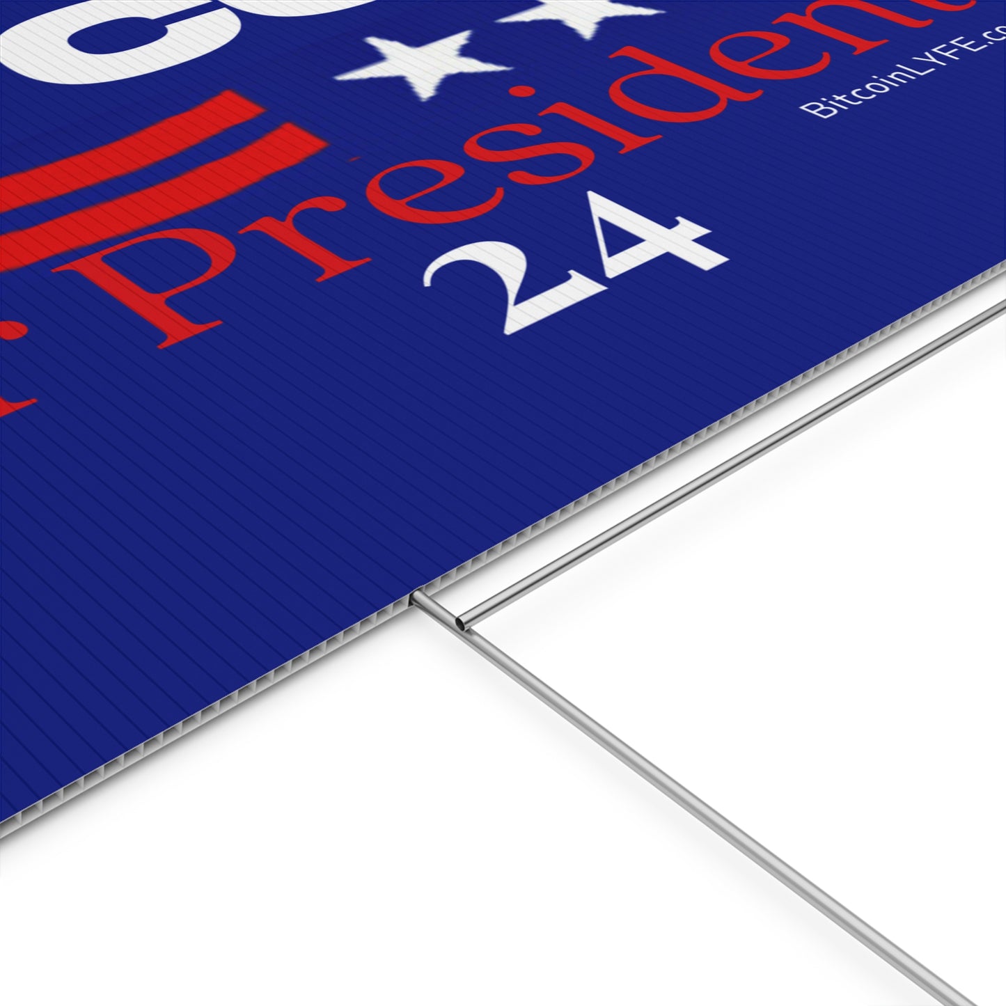 Vote - Bitbush Plastic Yard Sign