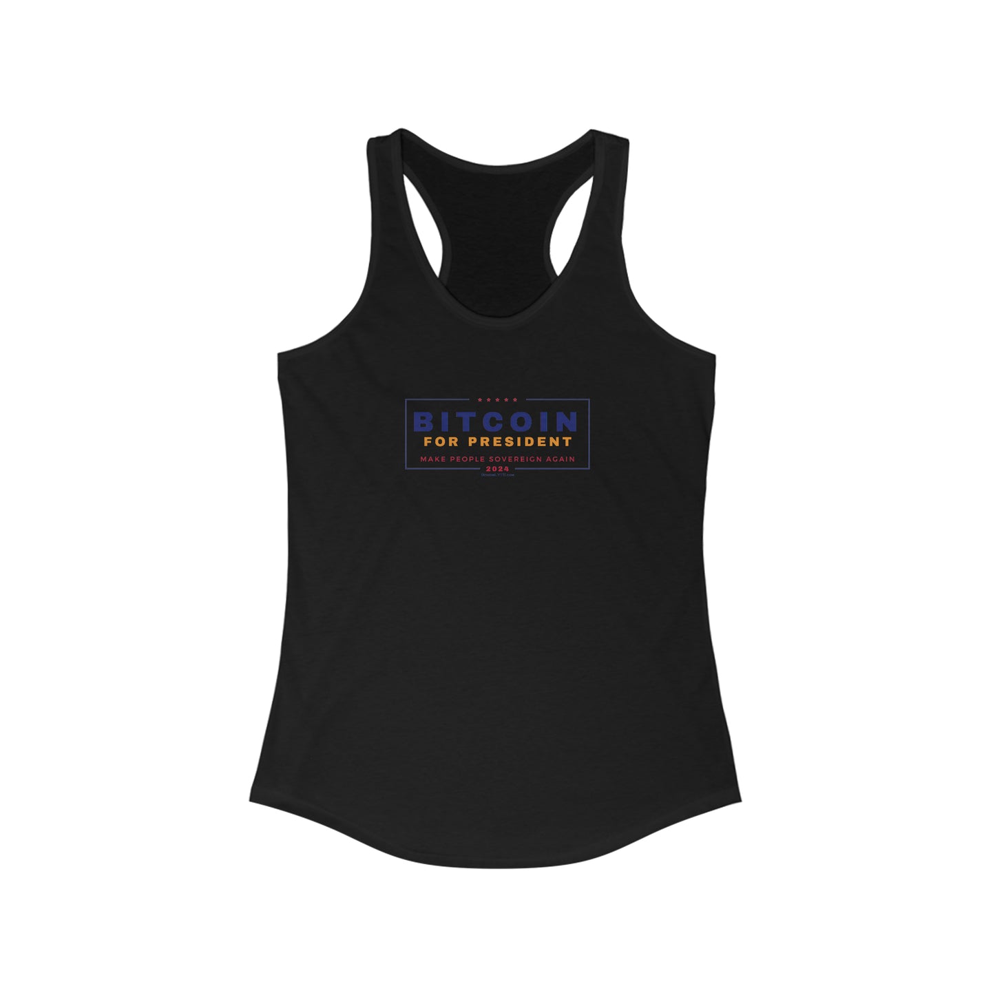 Vote - Bit...Sovereignty Racerback Tank