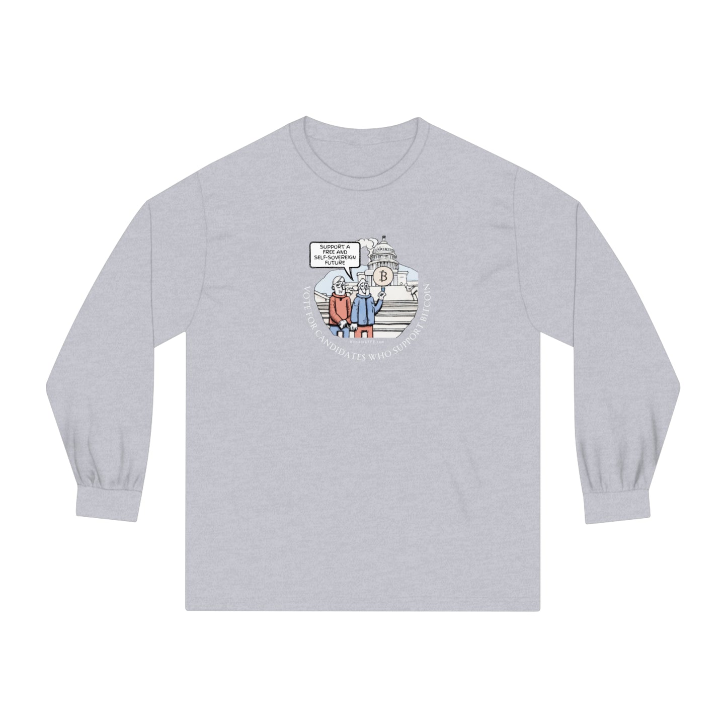 Vote - Candidates Long Sleeve T-Shirt