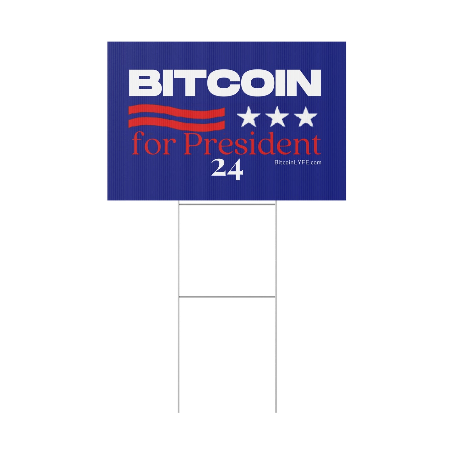 Vote - Bitbush Plastic Yard Sign