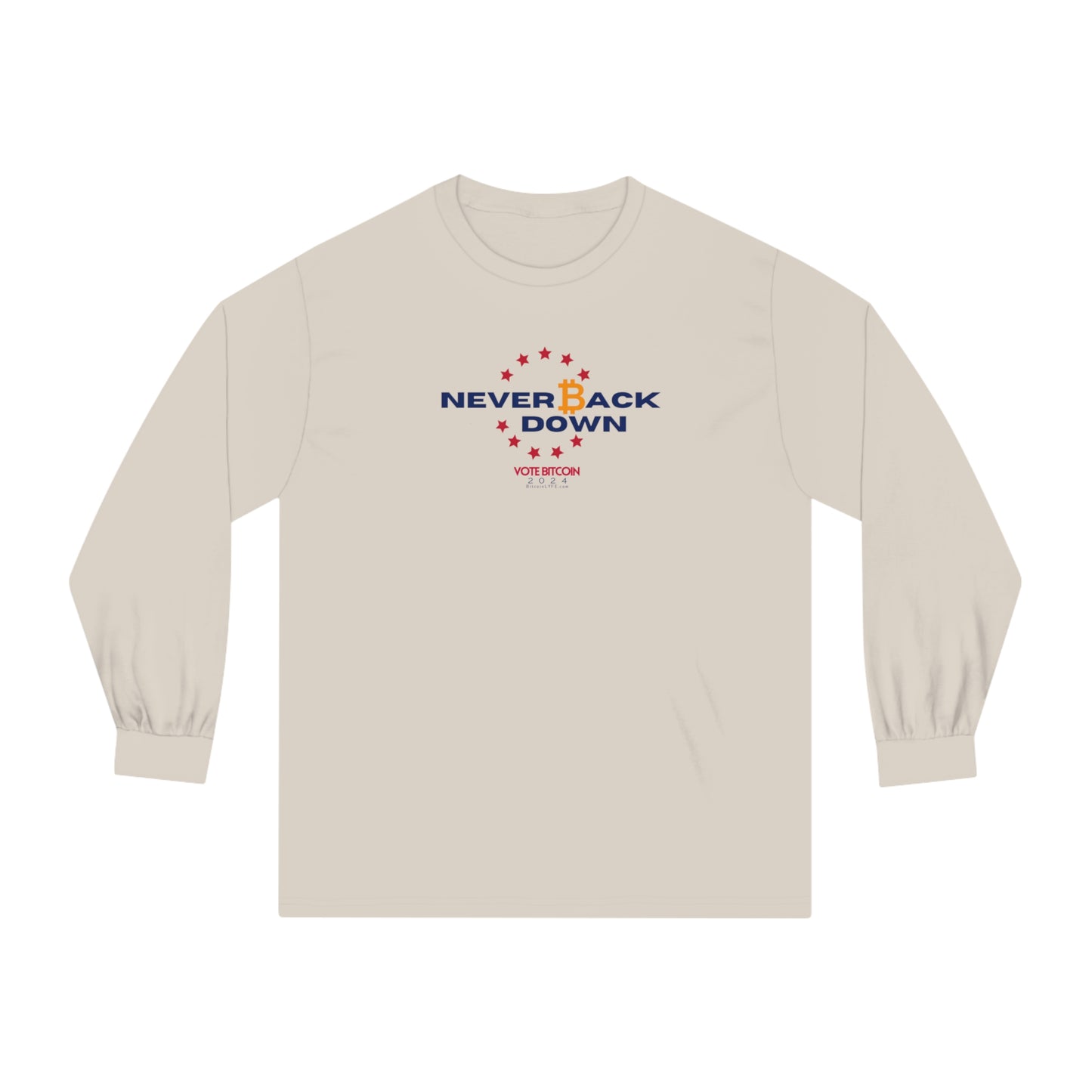 Vote - Bitdesan Long Sleeve T-Shirt