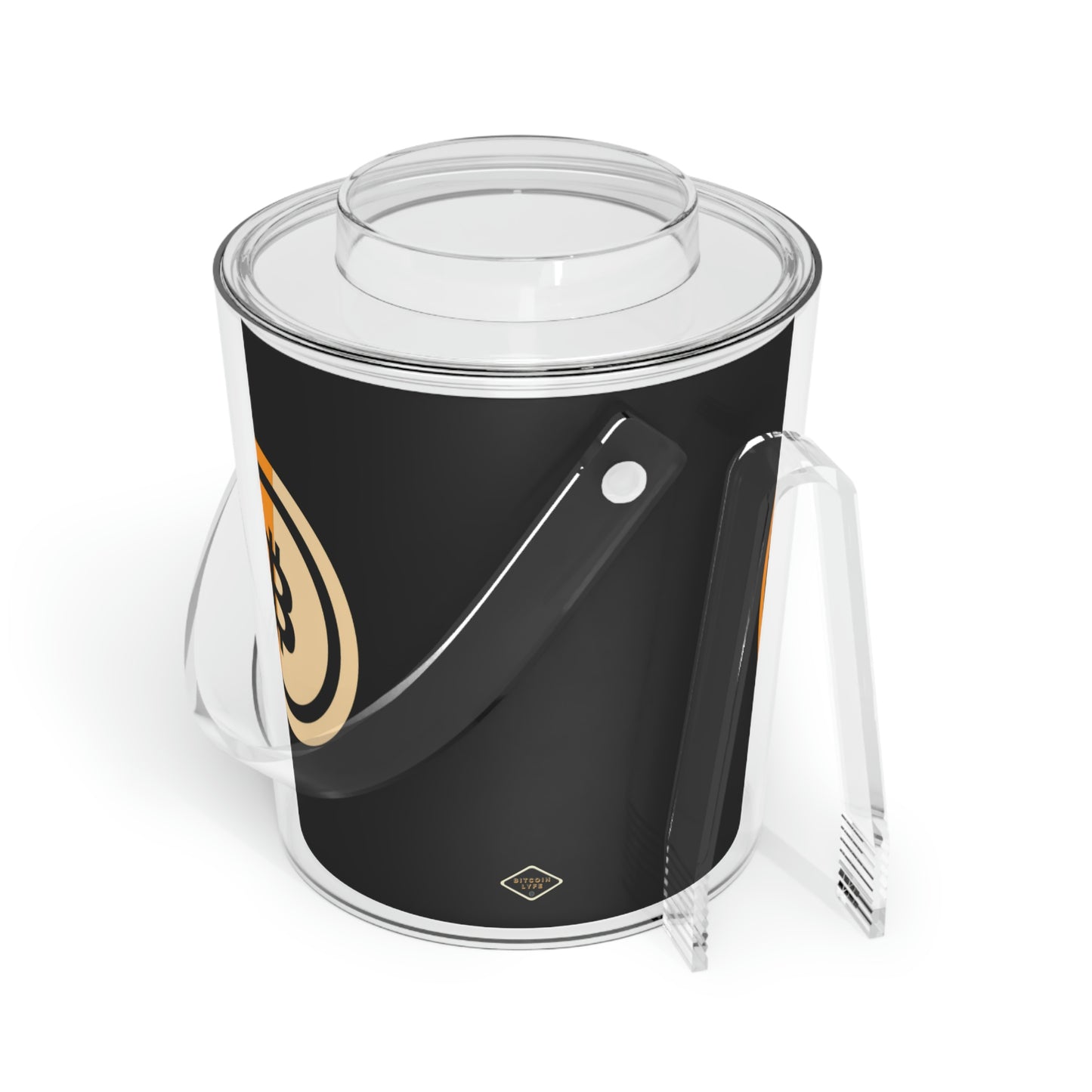 Dual B4 Ice Bucket with Tongs