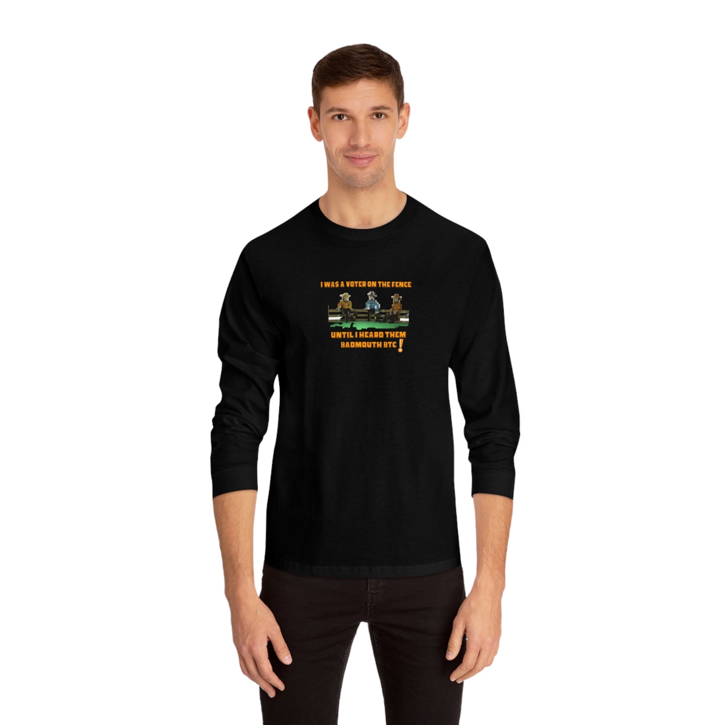 Vote - No Fence Long Sleeve T-Shirt