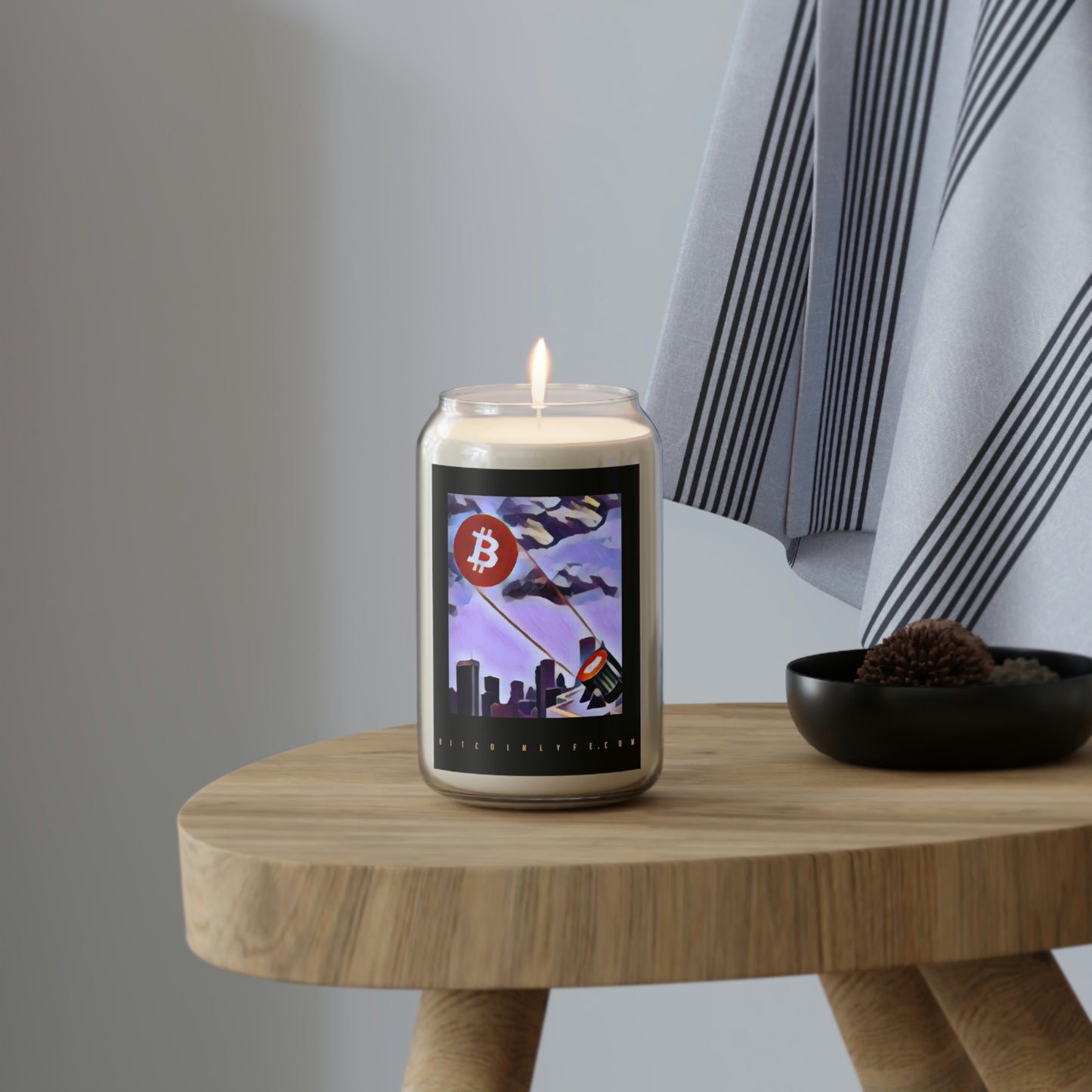 The B Signal Large Scented Candle