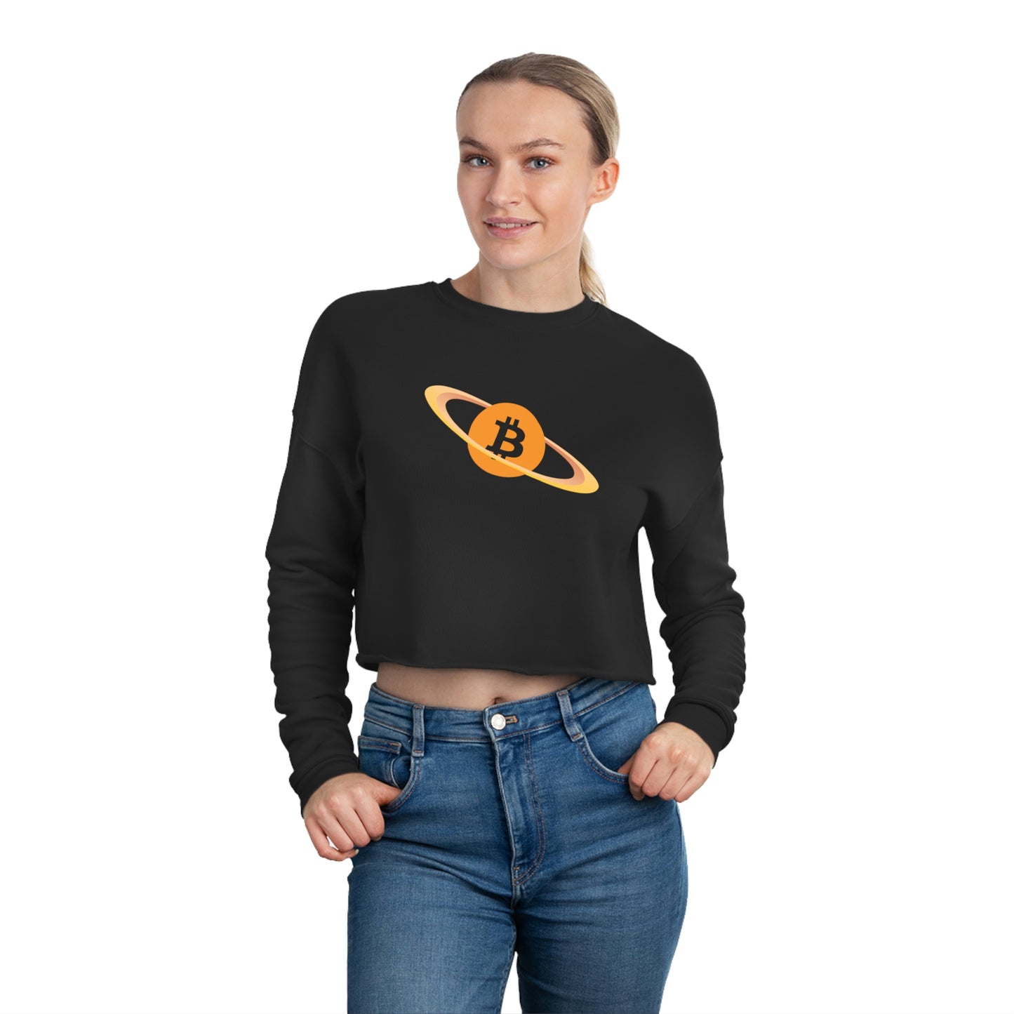 Planet B Women's Cropped Sweatshirt