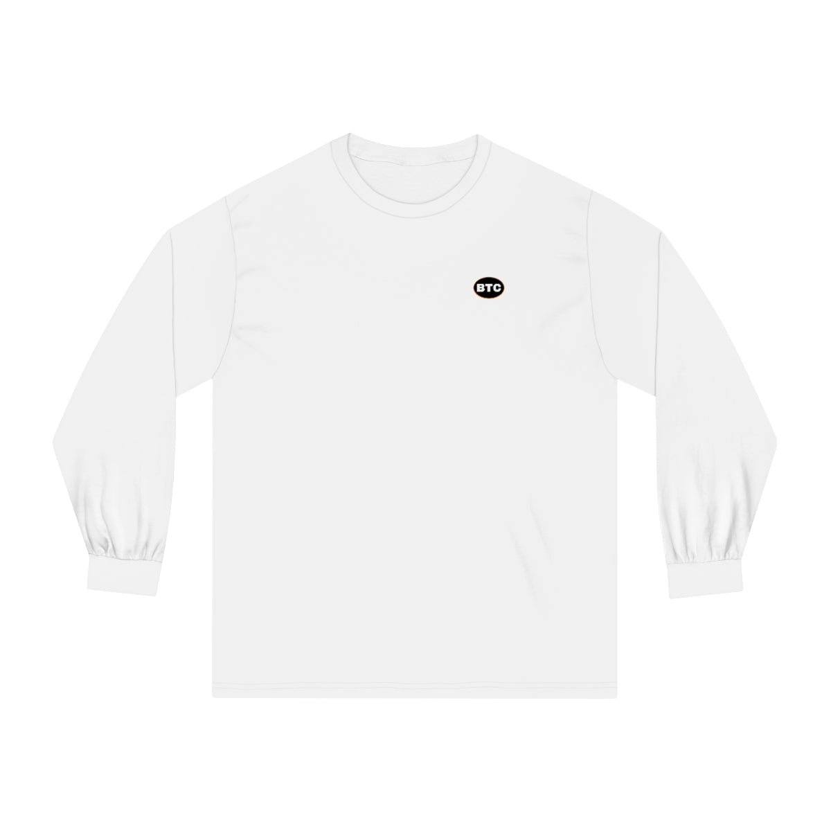 BTC Oval #2 Long Sleeve T-Shirt, Blackout Version