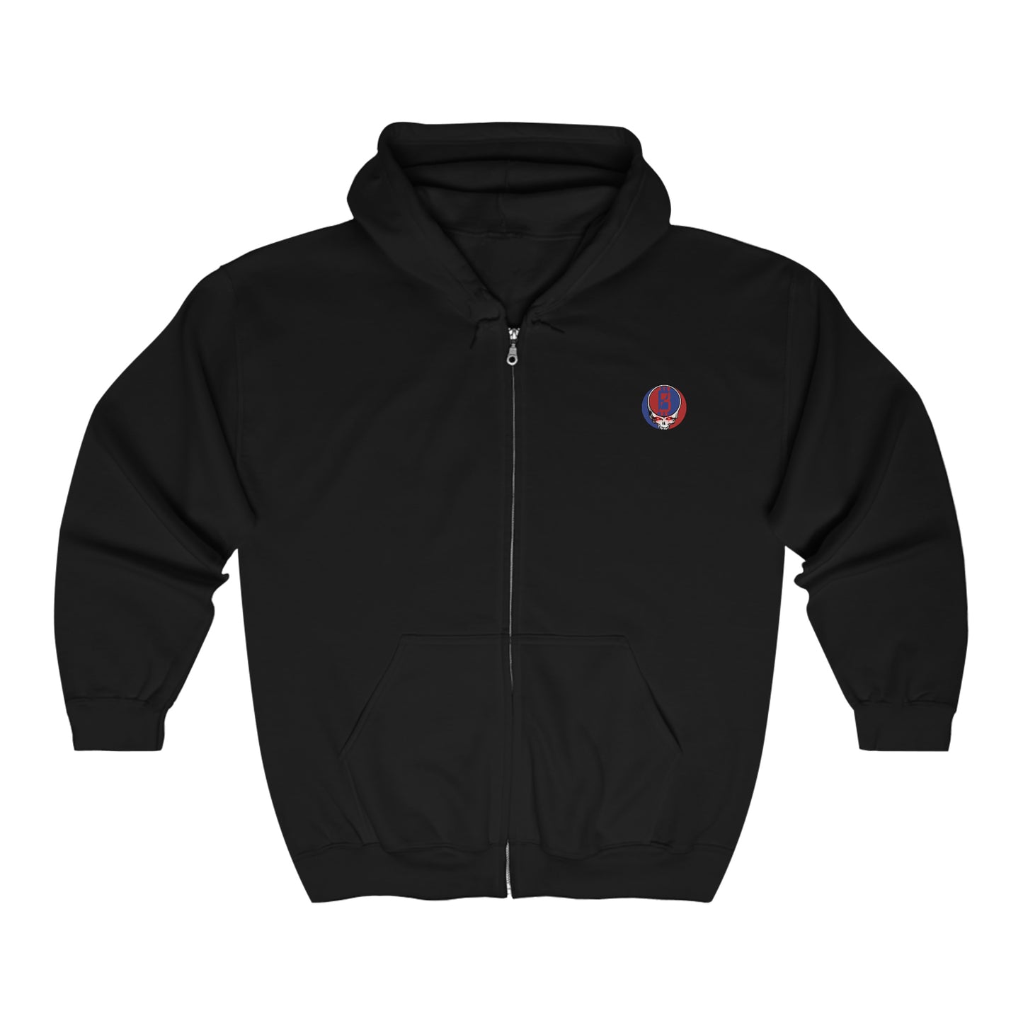 Grateful B Heavy Blend™ Full Zip Hooded Sweatshirt