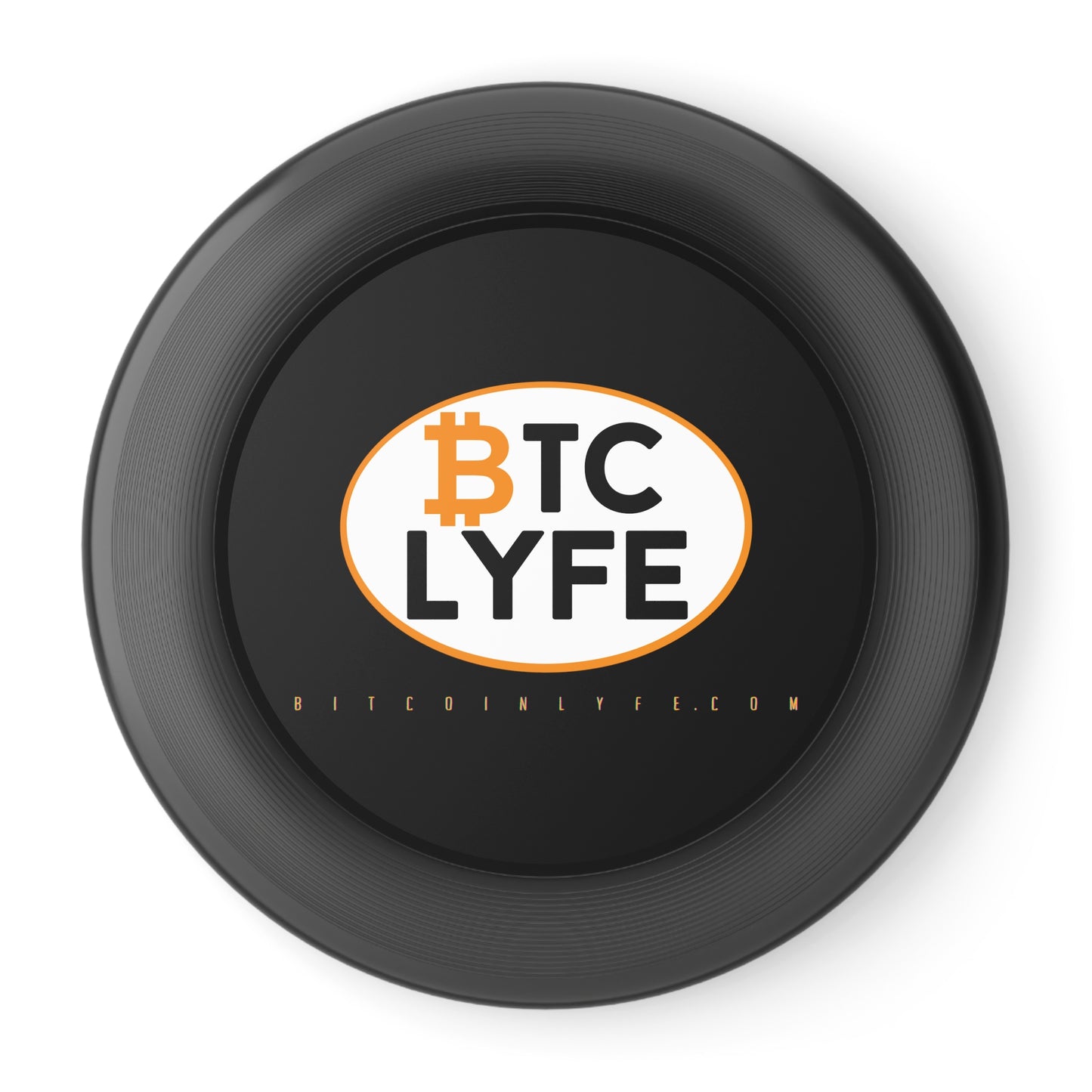 Bitcoin LYFE (Oval) Wham-O Frisbee