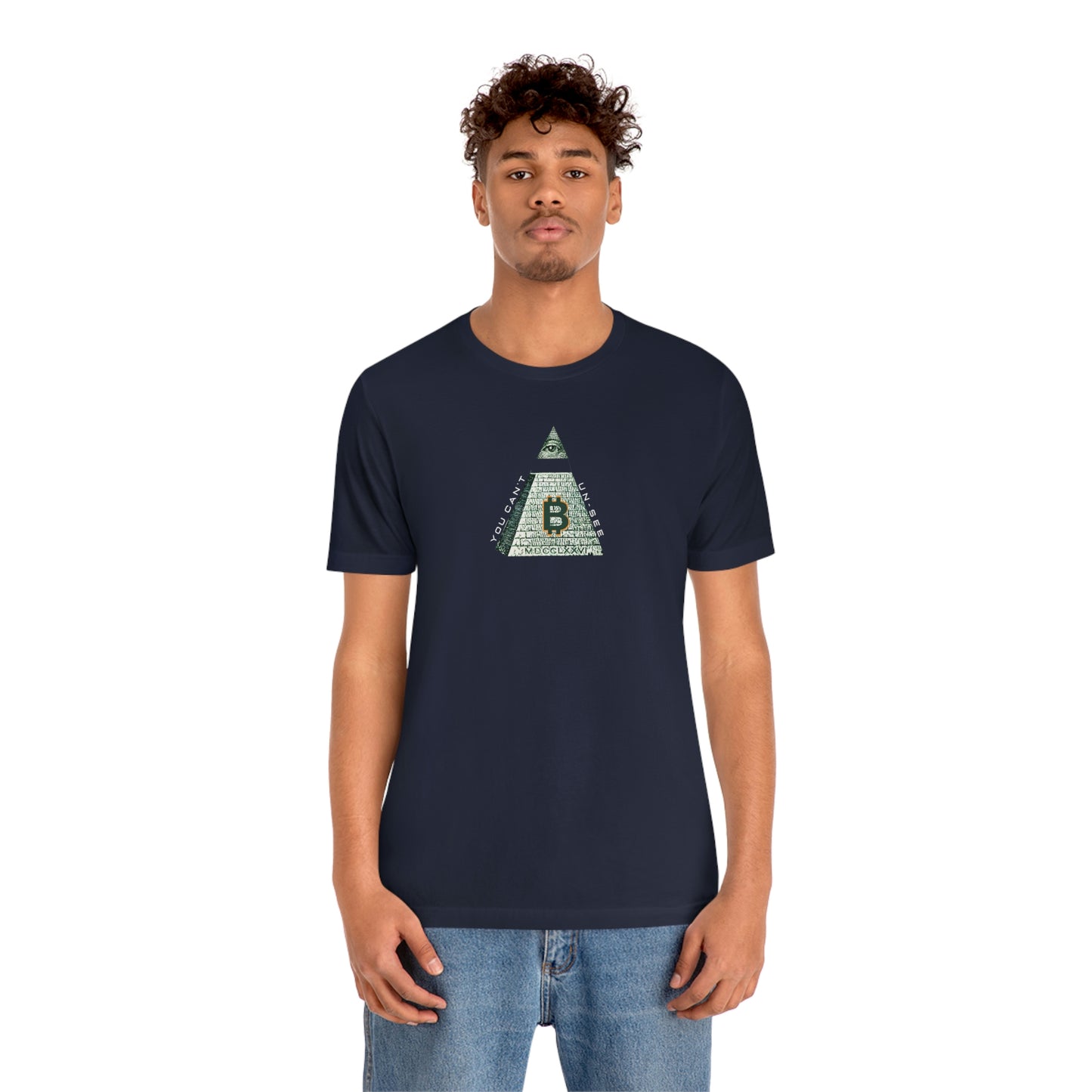 Bitcoin LYFE Can't Unsee T-Shirt