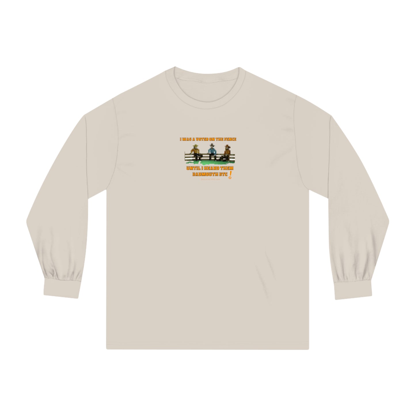 Vote - No Fence Long Sleeve T-Shirt