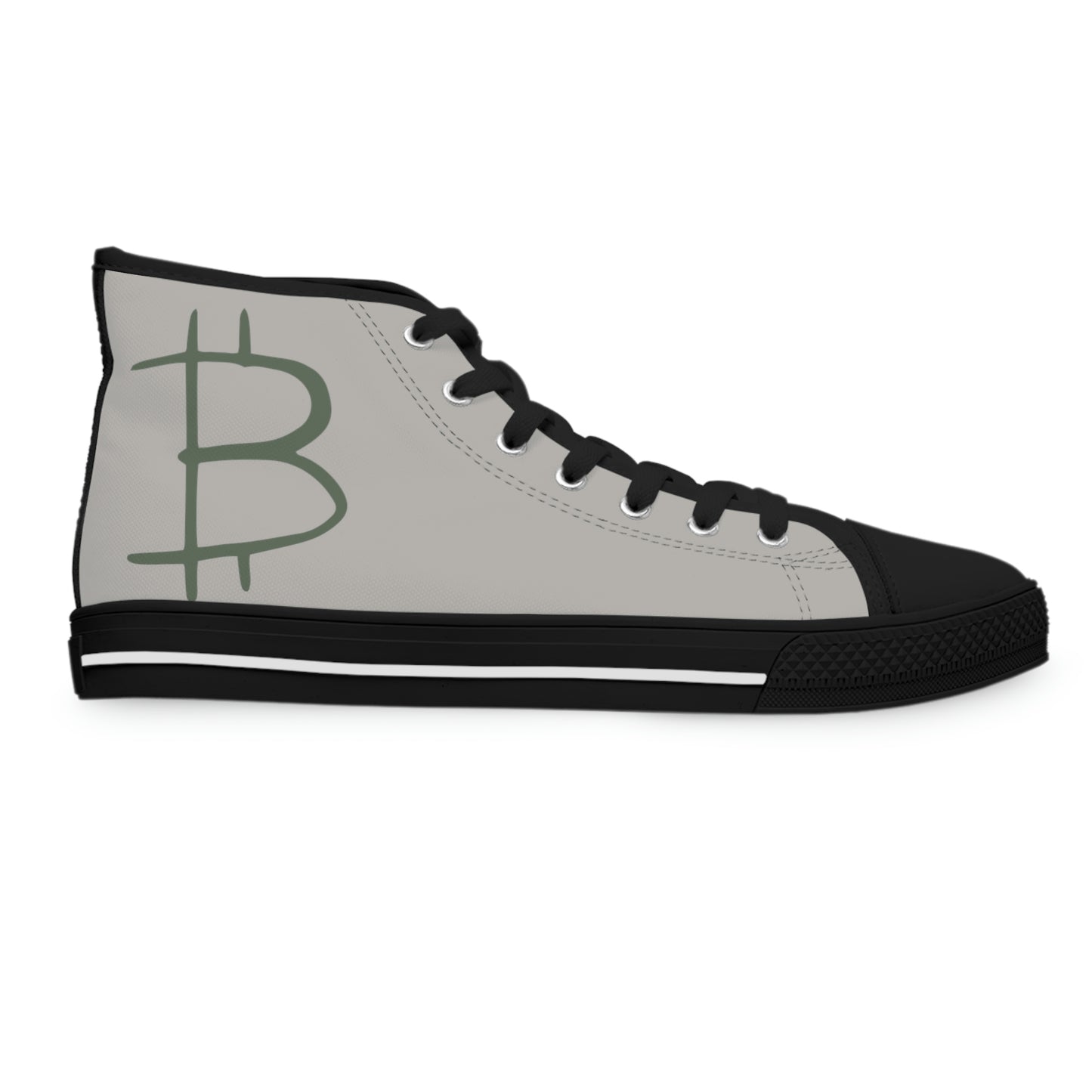 Bitcoin Women's High Top Sneakers, BTC8