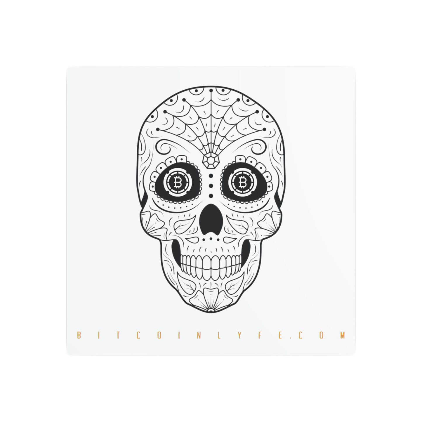 Día de los Muertos Metal Art Sign, Cinco