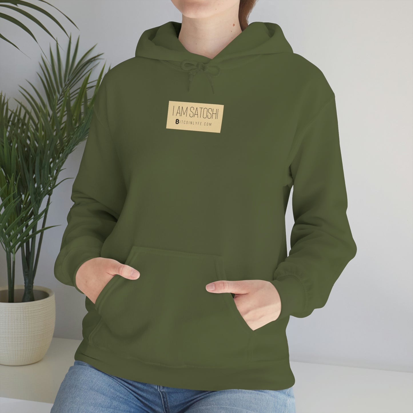 I am Satoshi Hooded Sweatshirt - Four