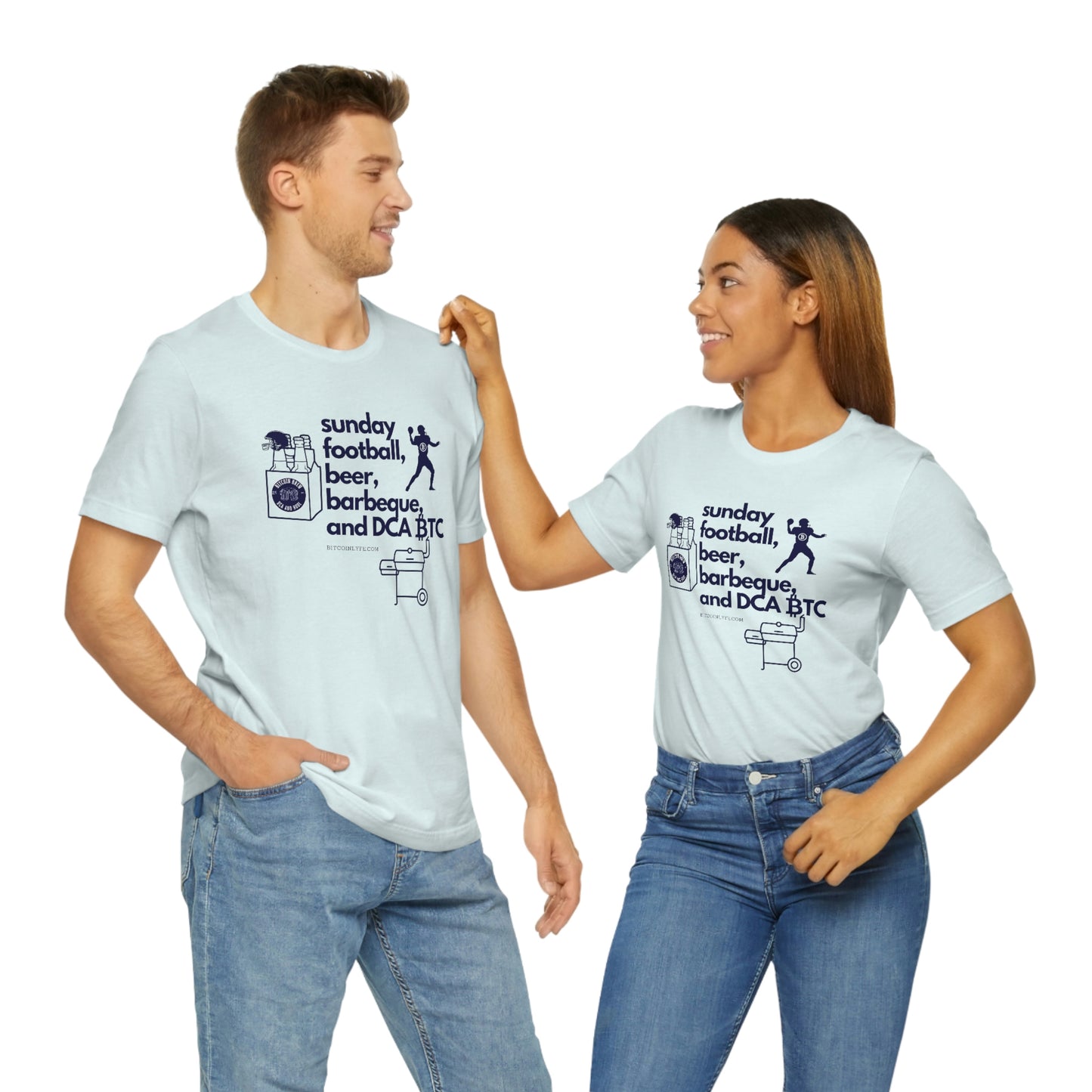 DCA BTC and BBQ T-Shirt, Light