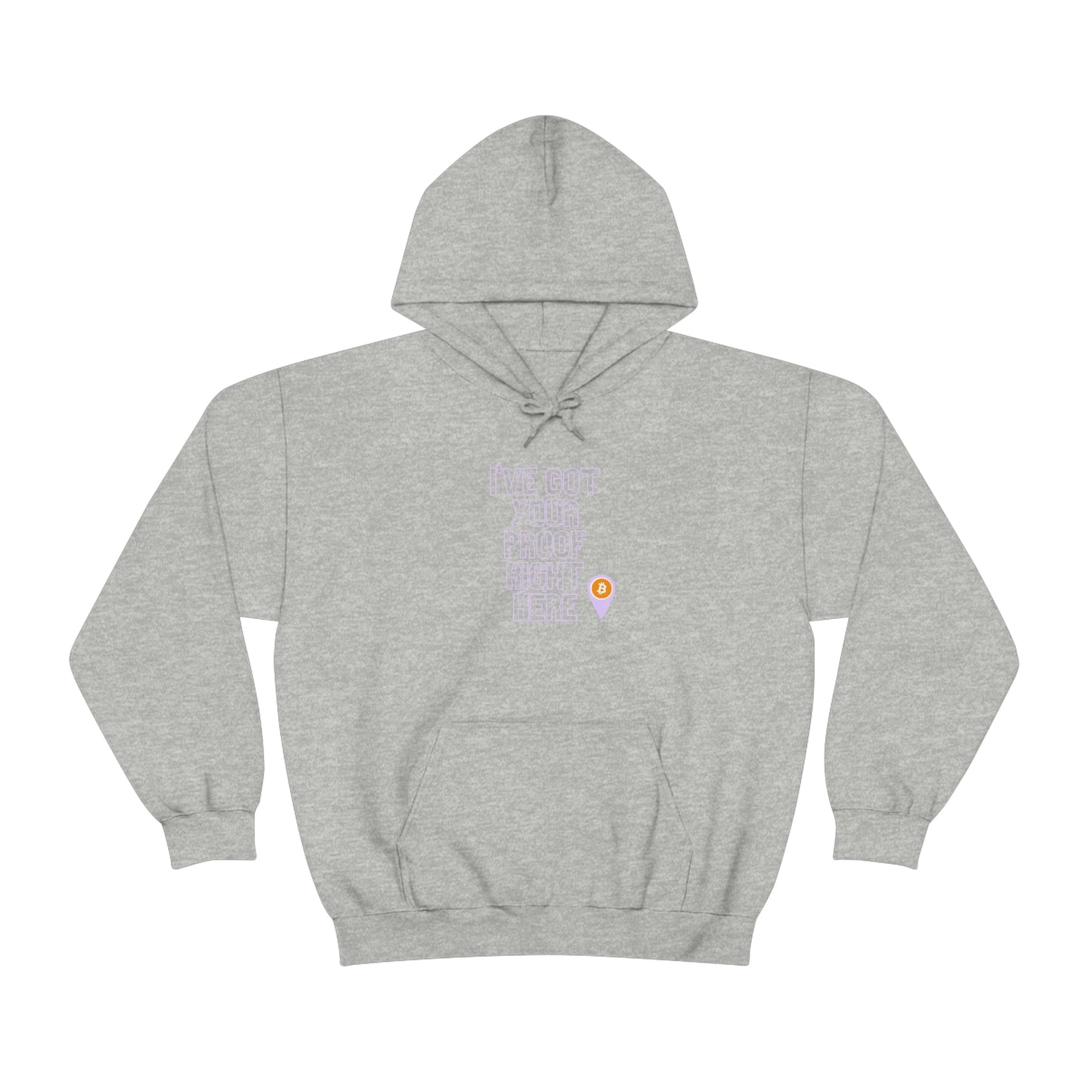 BTC Proof Right Here Hoodie #2