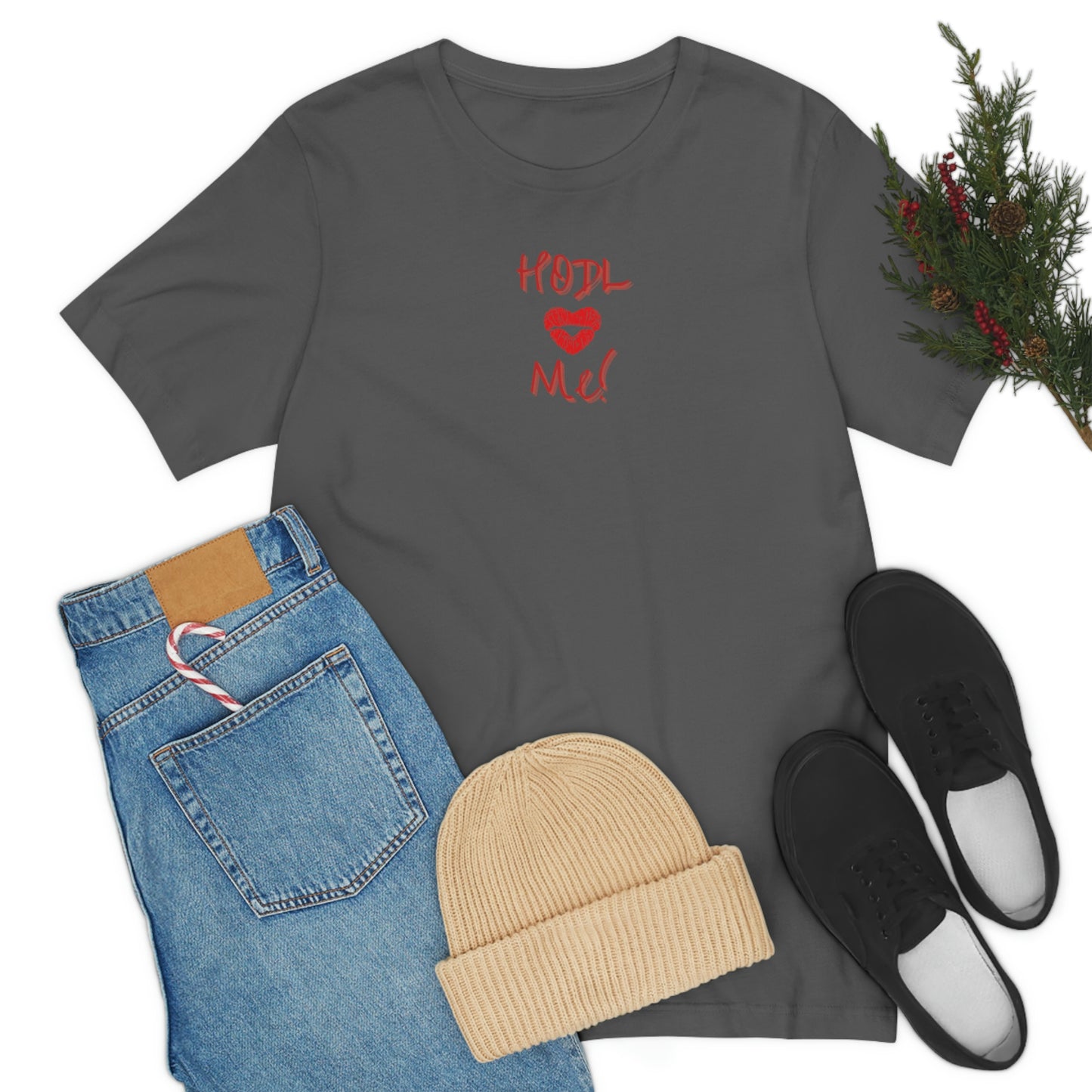Bitcoin LYFE HODL Me Kiss T-Shirt